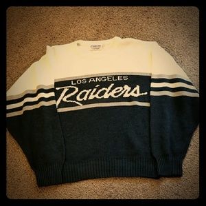 Vintage NFL Cliff Engle Raiders Sweater